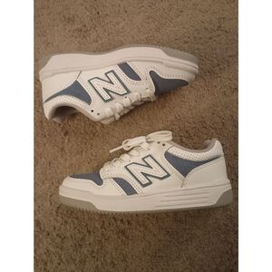New Balance 480 White Blue Sneakers Grade School Size 3 NEW IN BOX